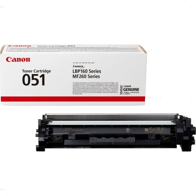 Canon CRG-051 оригинална черна тонер касета